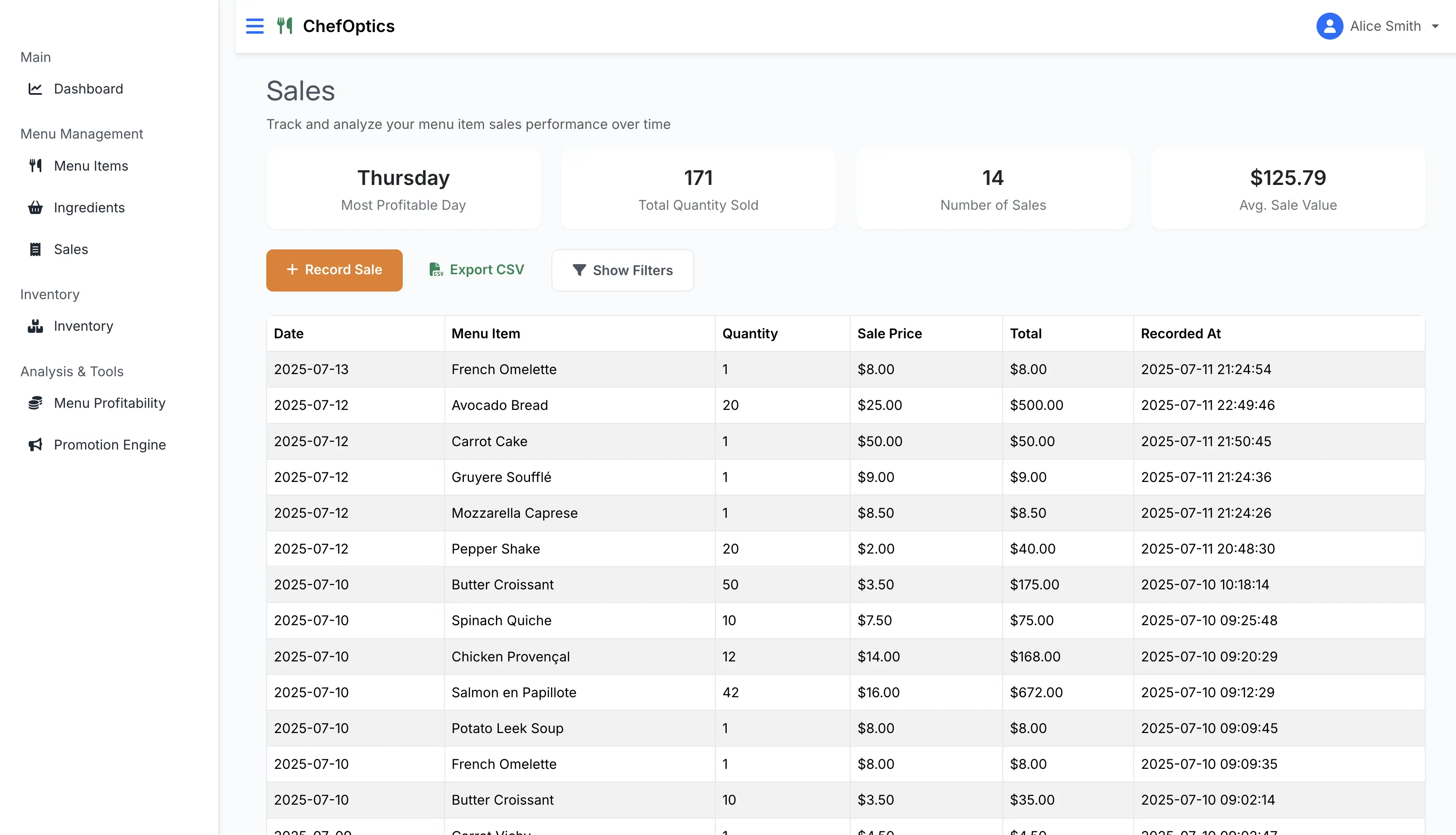 Sales Analytics Dashboard